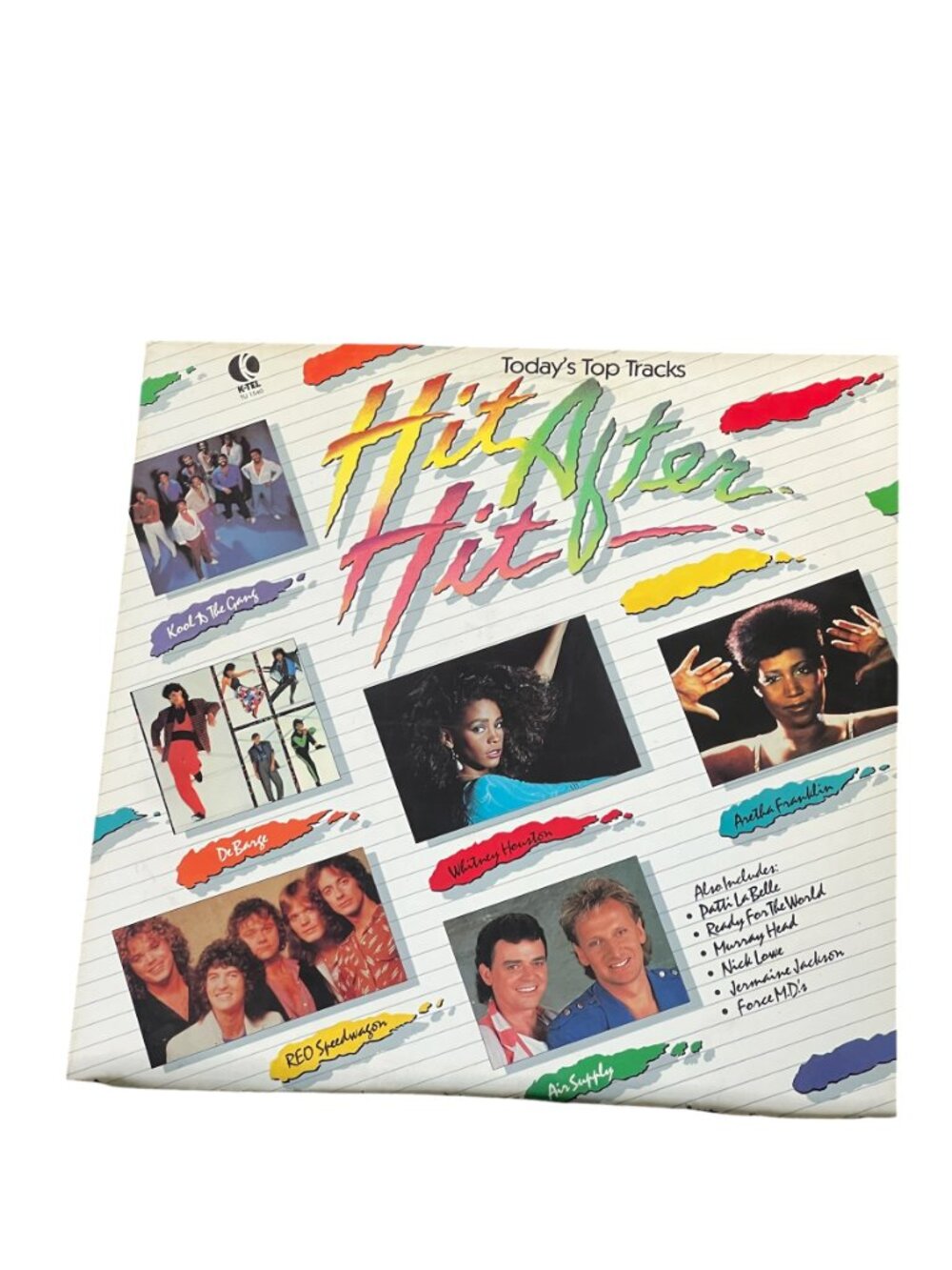 K-Tel Hit After Hit: Today’s Top Tracks 1986 Vinyl LP